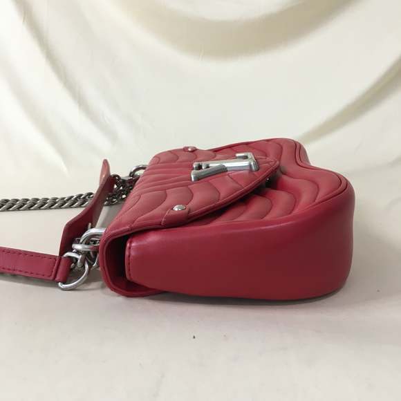 Louis Vuitton Red New Wave Chain 2Ways Bag Sku# 58483 - Picture 3 of 9